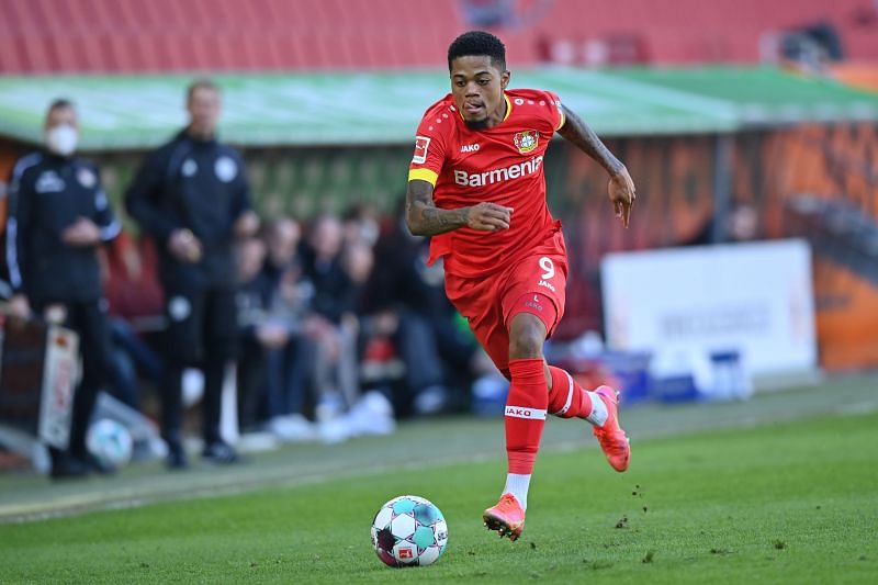 Bayer 04 Leverkusen's Leon Bailey